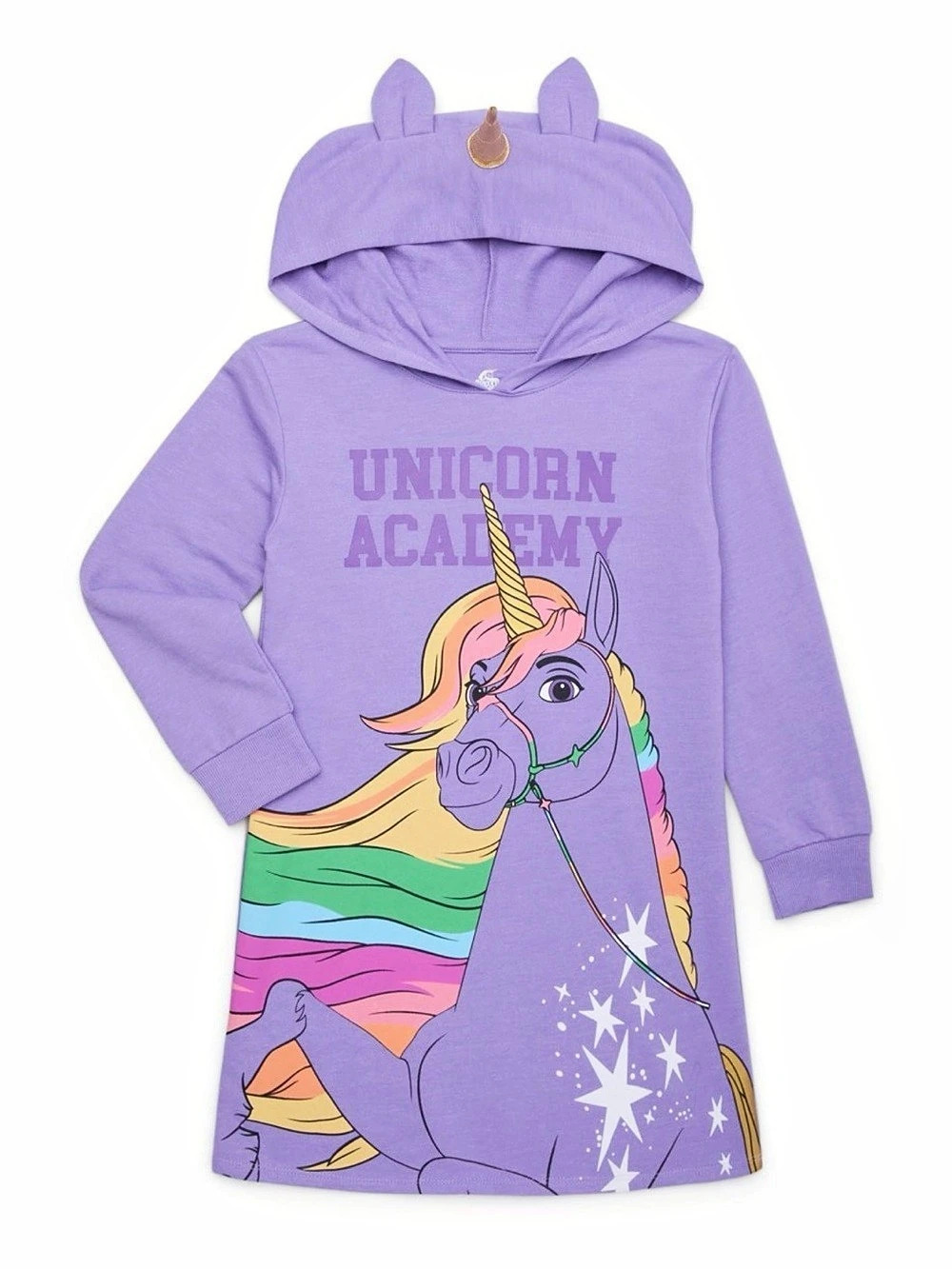 Spin Master Unicorn Academy Unicorn Hoodie Dress Girls Medium Like New